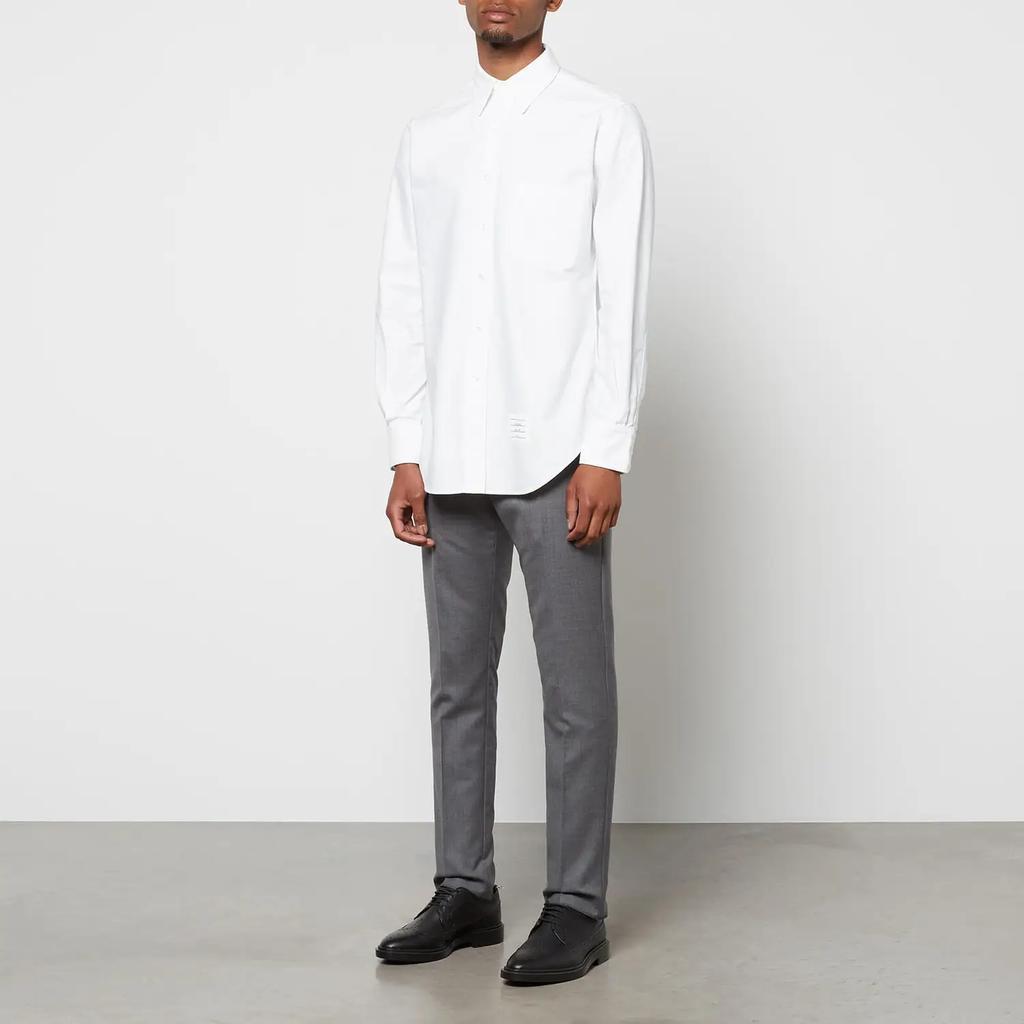 商品Thom Browne|Thom Browne Men's Classic Fit Oxford Shirt - White,价格¥2610,第5张图片详细描述