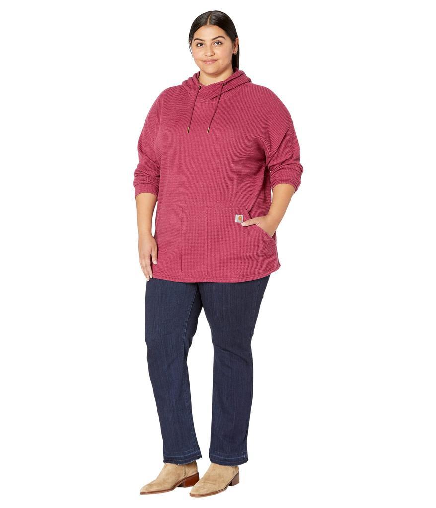 商品Carhartt|Plus Size Relaxed Fit Heavyweight Long Sleeve Hooded Thermal Shirt,价格¥373,第7张图片详细描述