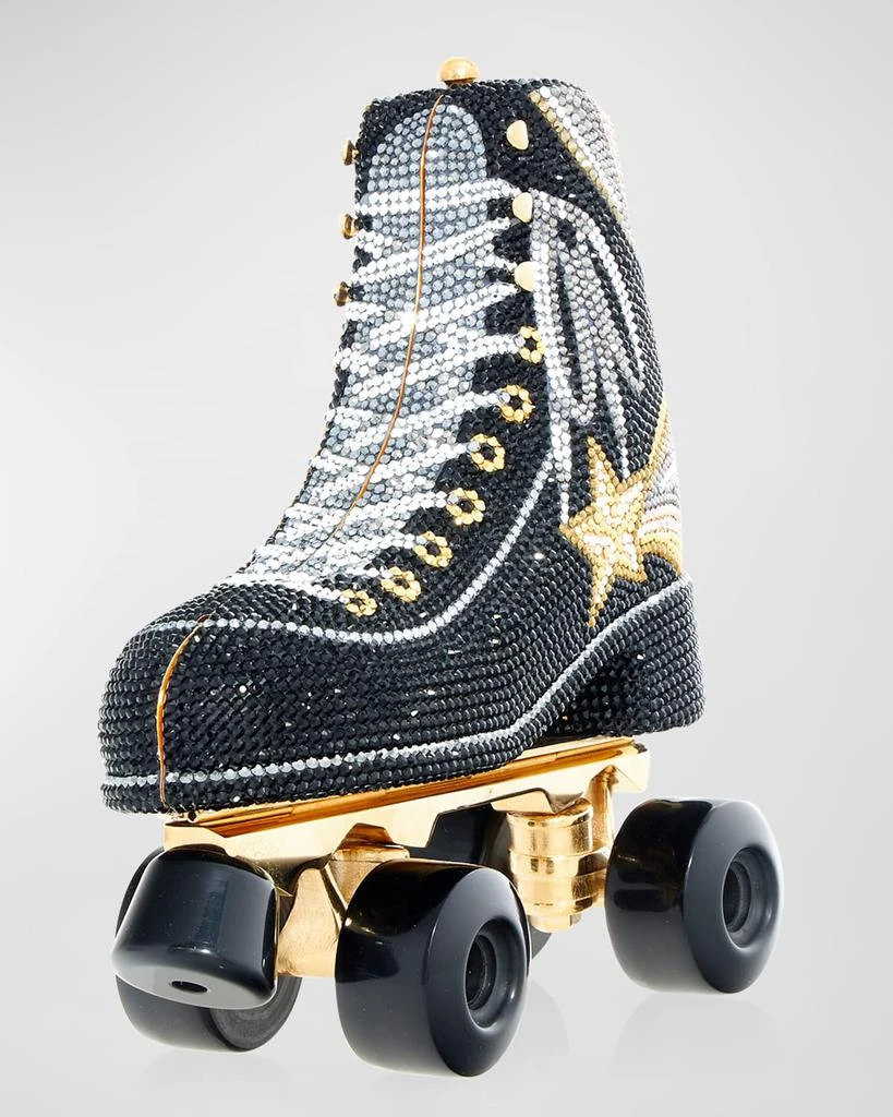 商品Judith Leiber|Skate Night Roller Skate Crystal Minaudiere,价格¥56758,第4张图片详细描述