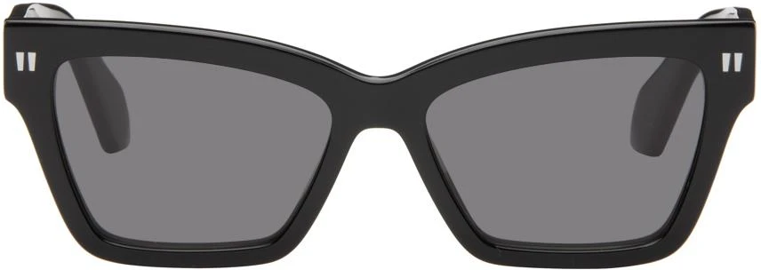 商品Off-White|Black Cincinnati Sunglasses,价格¥2434,第1张图片
