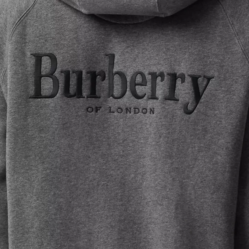 Burberry 博柏利 男士灰色连帽休闲运动外套 8007121 商品