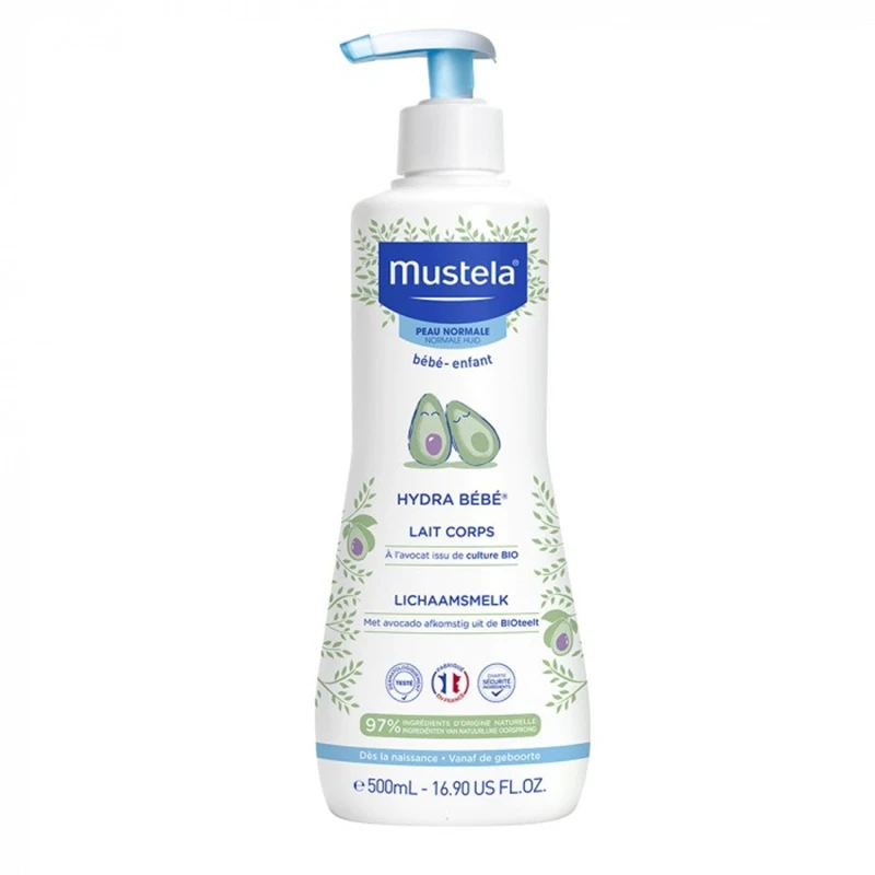 商品Mustela|Mustela妙思乐滋养保湿润肤乳500ml 宝宝润肤露身体乳,价格¥205,第1张图片