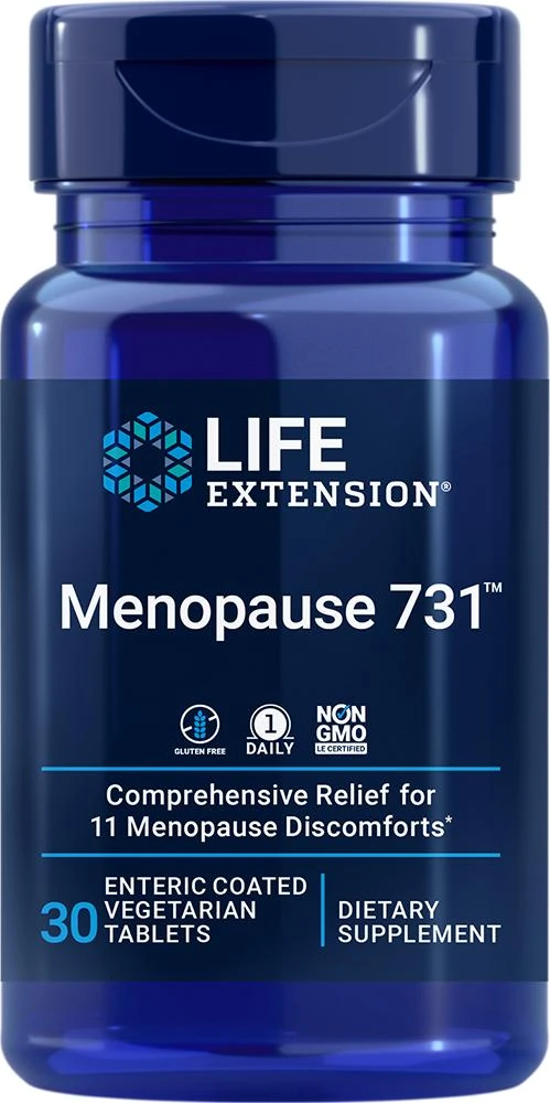 商品Life Extension|Life Extension Menopause Relief* (30 tablets, Vegetarian), Enteric-Coated,价格¥145,第1张图片