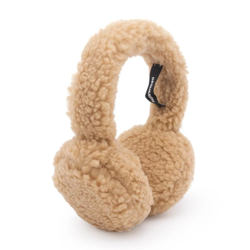 商品DSQUARED2|Dsquared2 Wood Lover Logo Patch Earmuffs,价格¥1282,第1张图片