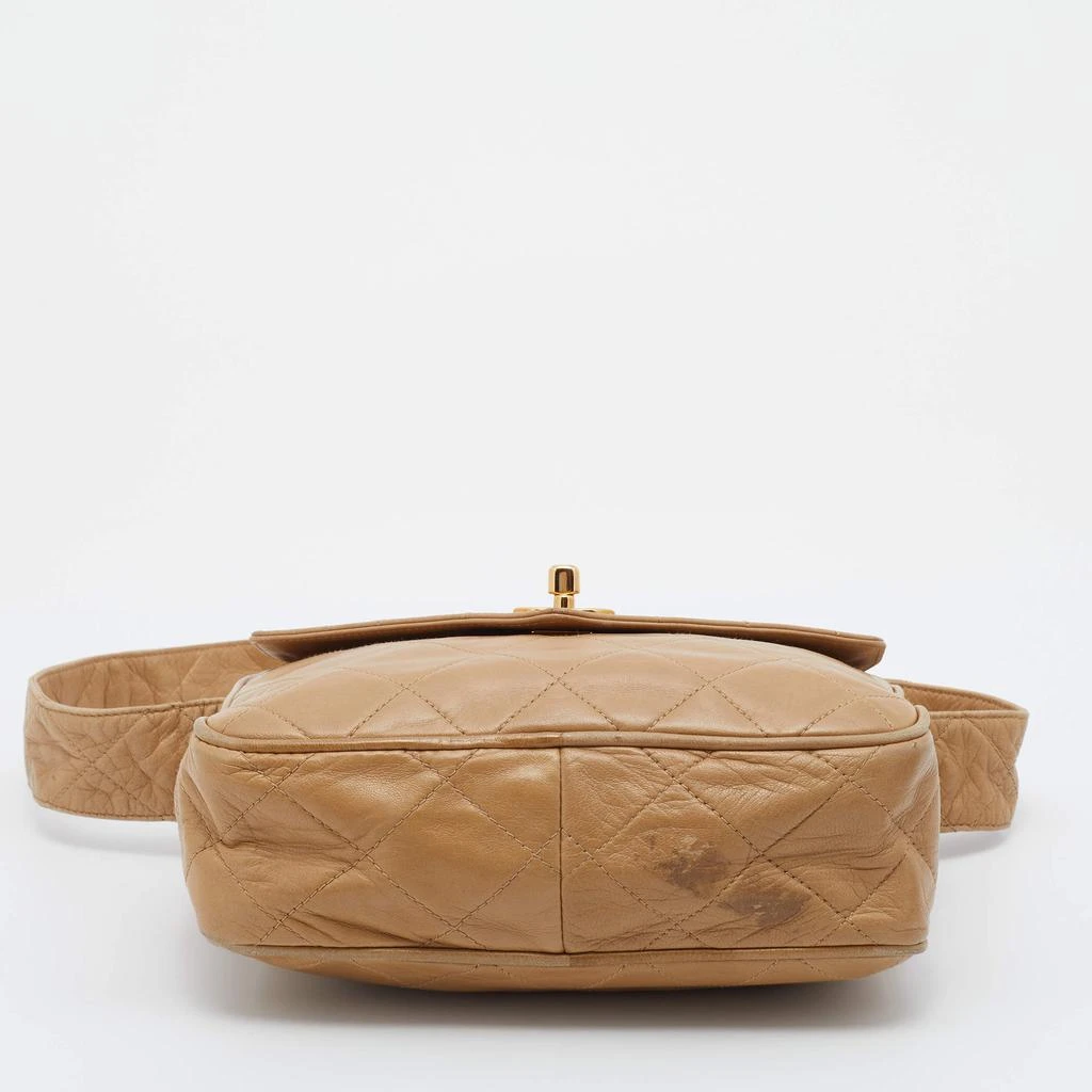 Chanel Beige Quilted Leather Vintage Camera Bag 商品