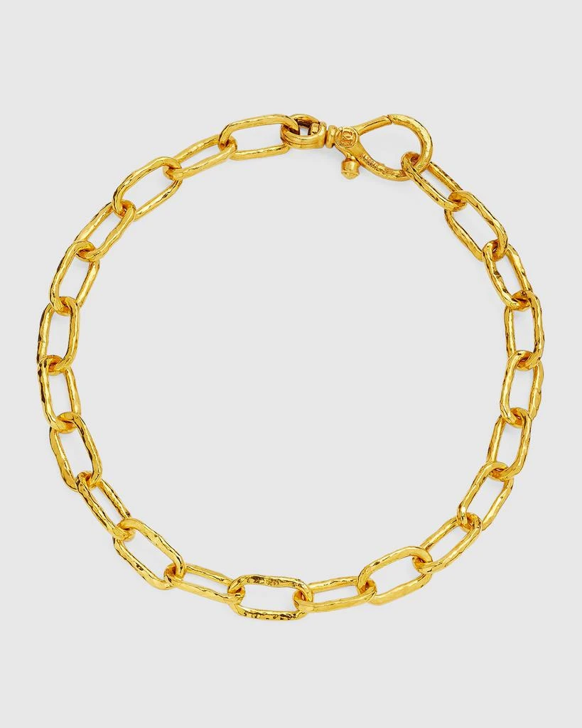 商品Gurhan|Men's 24K Yellow Gold Chain Bracelet,价格¥41305,第1张图片