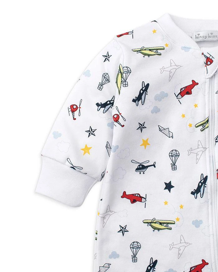 商品Kissy Kissy|Boys' Cotton Aviators Print Footie - Baby,价格¥369,第2张图片详细描述