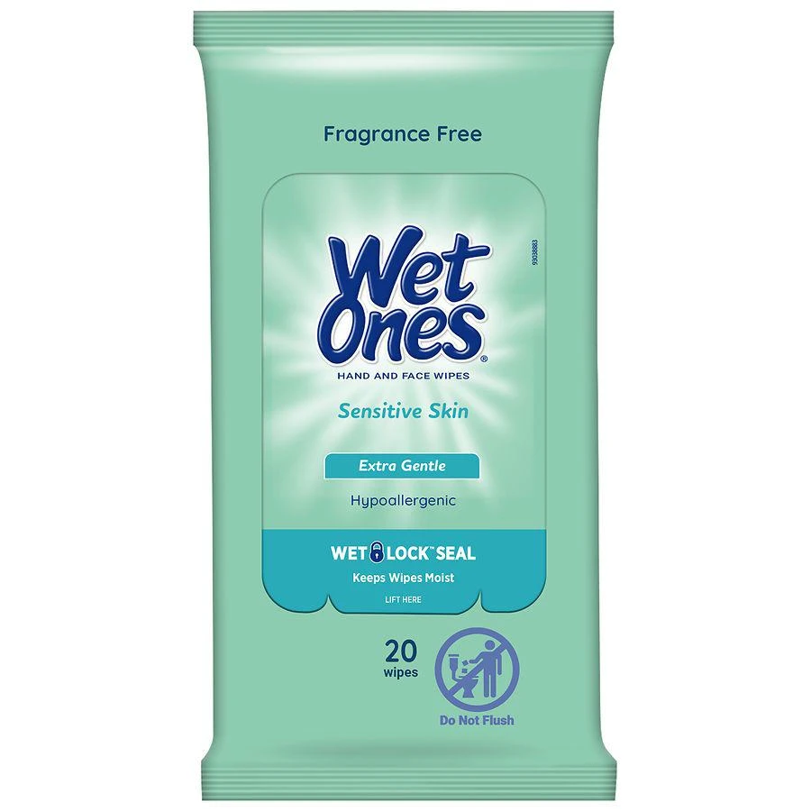 商品Wet Ones|Travel Pack Wipes Sensitive Skin,价格¥24,第1张图片