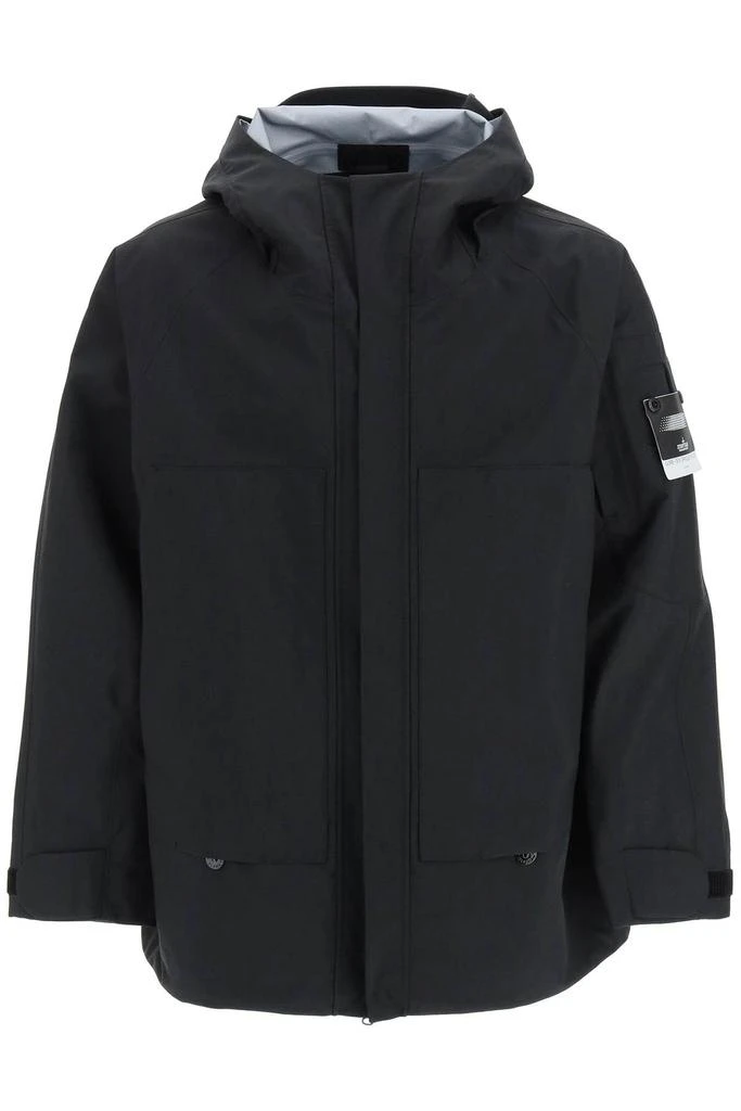 商品Stone Island|SHORT PARKA IN GORE-TEX OPAQUE R-NYLON,价格¥8724,第1张图片