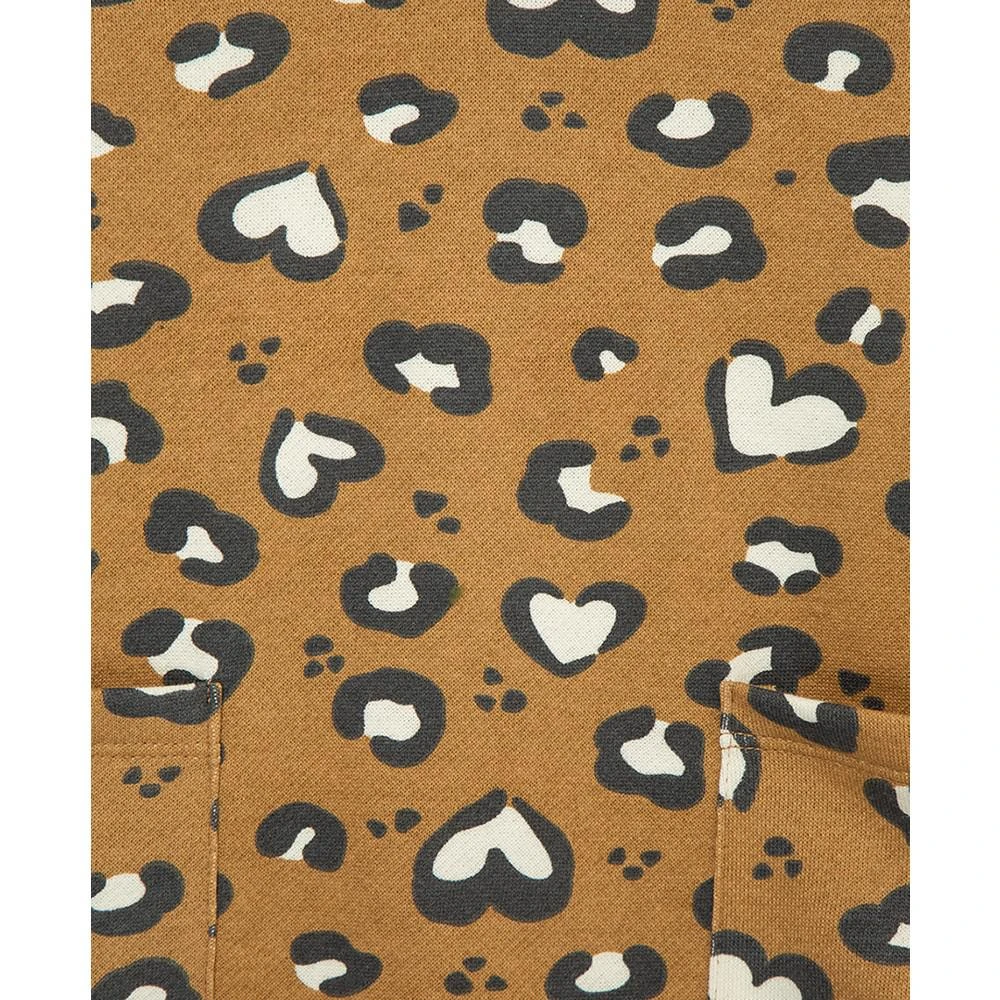 商品Little Me|Baby Girls 2-Pc. Leopard Heart Print Sweatshirt Set,价格¥283,第5张图片详细描述