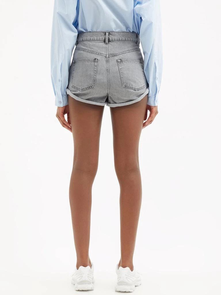 商品Raey|Rivet cut-off denim shorts,价格¥270,第5张图片详细描述