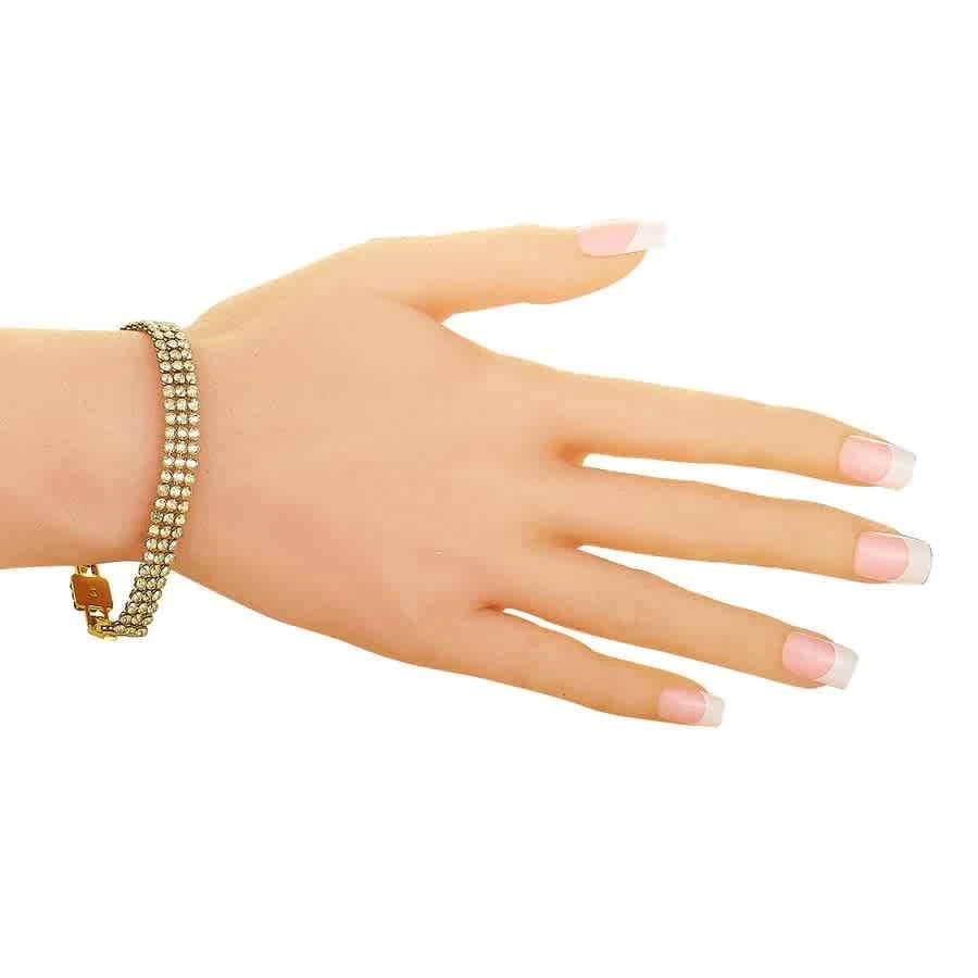 商品Swarovski|Fit Yellow Gold Plated Stainless Steel and Yellow Crystal Bracelet,价格¥446,第2张图片详细描述