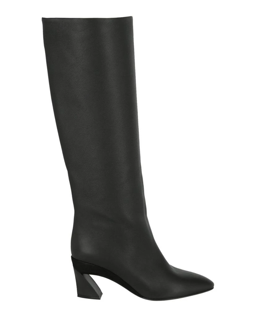 商品Salvatore Ferragamo|Antea Leather Knee-High Boots,价格¥6413,第1张图片
