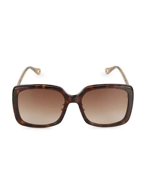 商品Chloé|Esther 57MM Square Sunglasses,价格¥1529,第1张图片