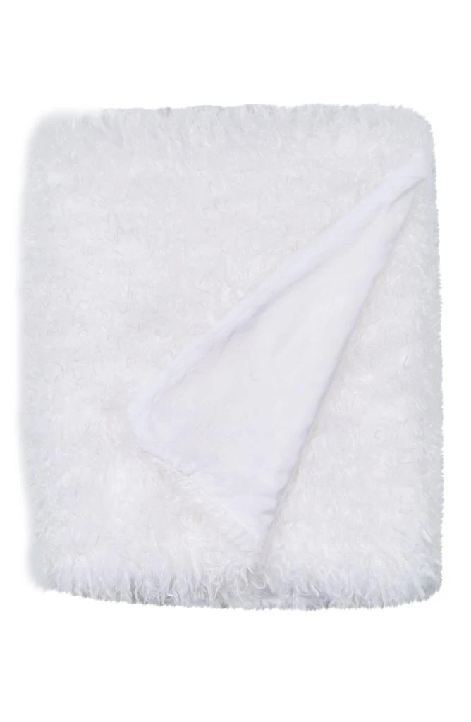 商品NORTHPOINT|Faux Fur Throw Blanket,价格¥103,第1张图片