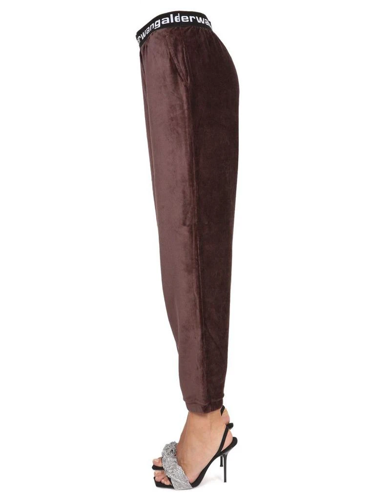 商品Alexander Wang|T by alexander wang women's brown other materials joggers,价格¥2475,第3张图片详细描述