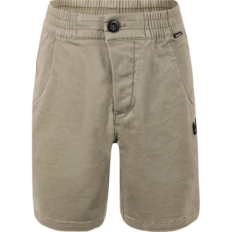 商品Munster|Logo cotton bermudas in light olive green,价格¥574,第1张图片