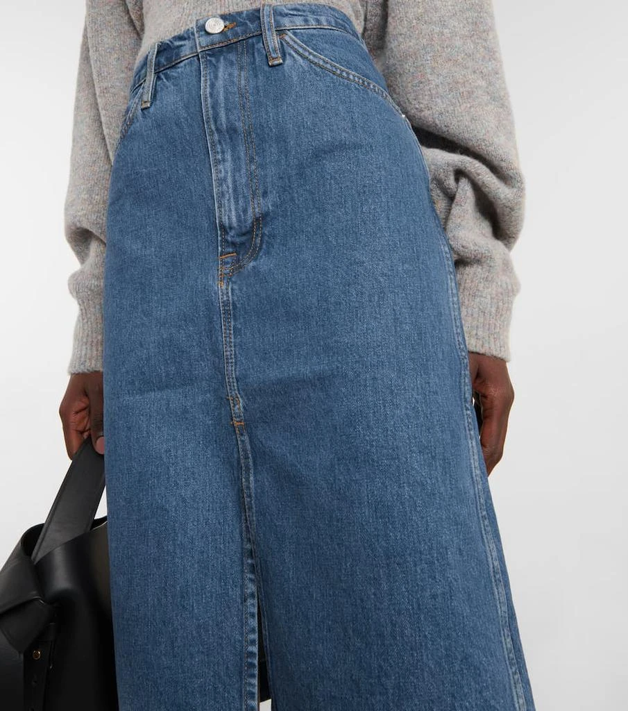 商品FRAME|Denim midi skirt,价格¥1596,第4张图片详细描述