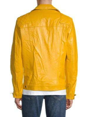 商品RON TOMSON|Leather Biker Jacket,价格¥788,第2张图片详细描述