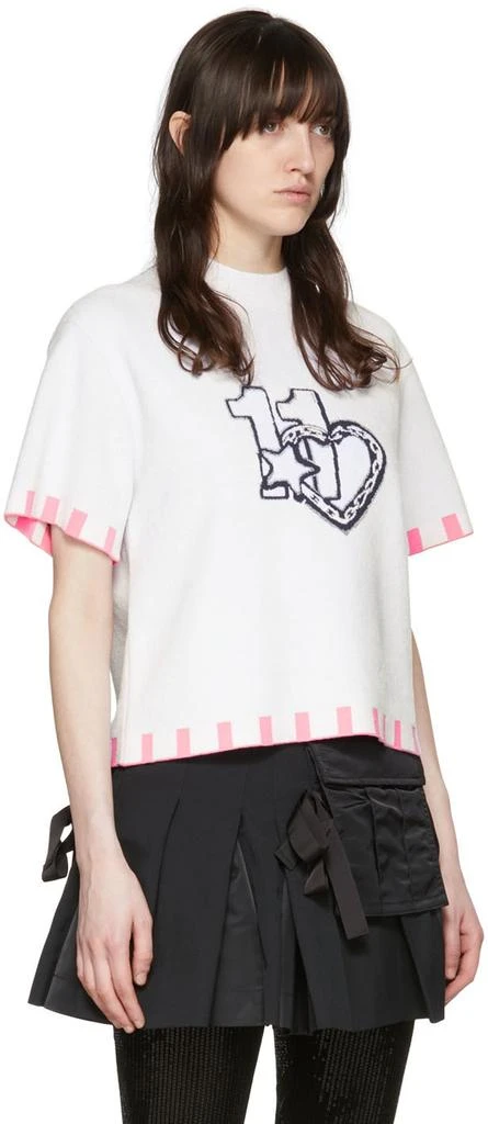 商品We11done|Pink Viscose T-Shirt,价格¥1383,第2张图片详细描述