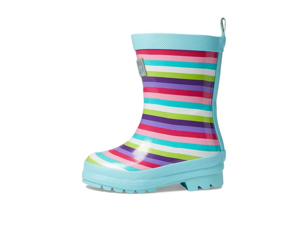 商品Hatley|Magical Stripes Shiny Rain Boots (Toddler/Little Kid/Big Kid),价格¥347,第4张图片详细描述