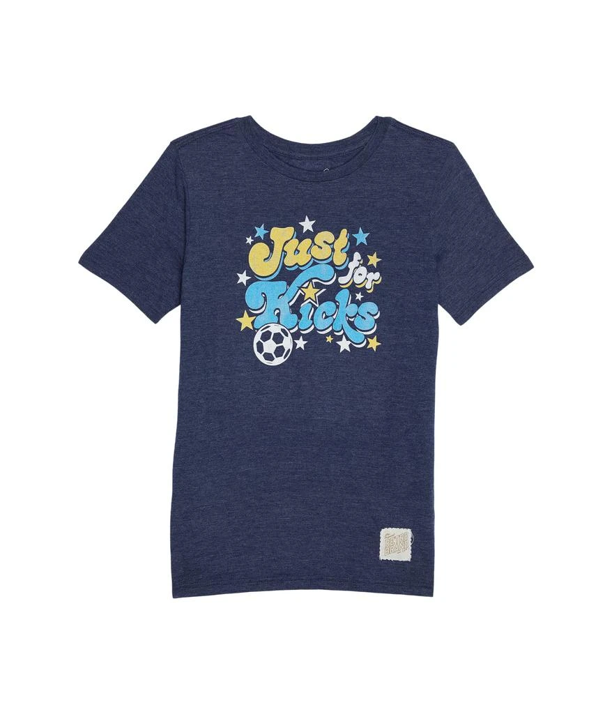 商品The Original Retro Brand|Tri-Blend Just For Kicks Soccer Crew Neck Tee (Big Kids),价格¥184,第1张图片
