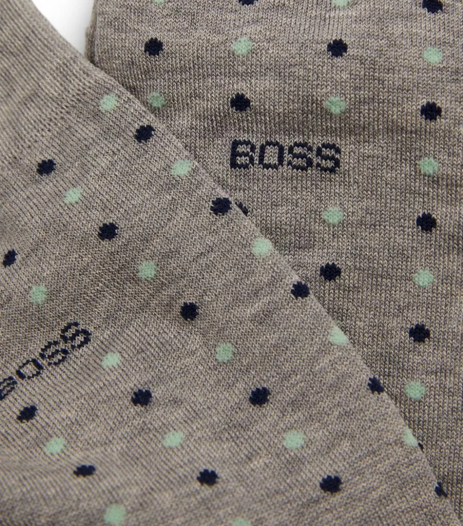 商品Hugo Boss|Polka-Dot Socks,价格¥151,第2张图片详细描述