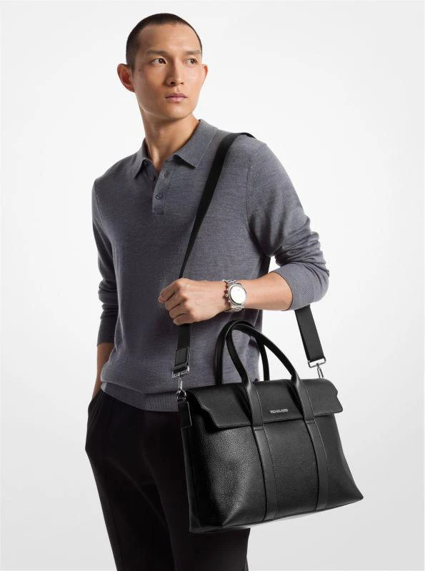 商品Michael Kors|Cooper Pebbled Leather Briefcase,价格¥1262,第3张图片详细描述