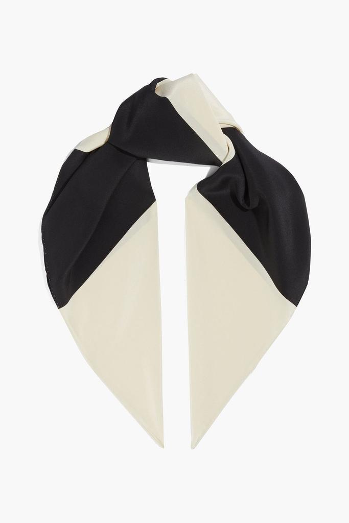 商品Totême|Samara two-tone silk crepe de chine scarf,价格¥1094,第1张图片