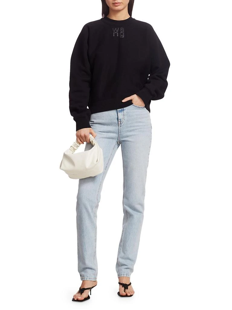 商品Alexander Wang|Logo Terry Crewneck Sweatshirt,价格¥1377,第2张图片详细描述