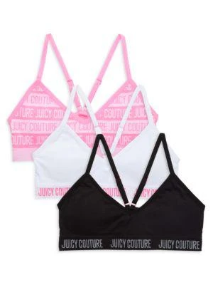 商品Juicy Couture|Girl's 3-Pack Bra,价格¥64,第1张图片