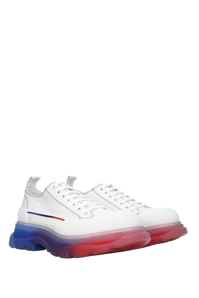 商品Alexander McQueen|Sneakers tread slick Fabric White Off White,价格¥2407,第2张图片详细描述