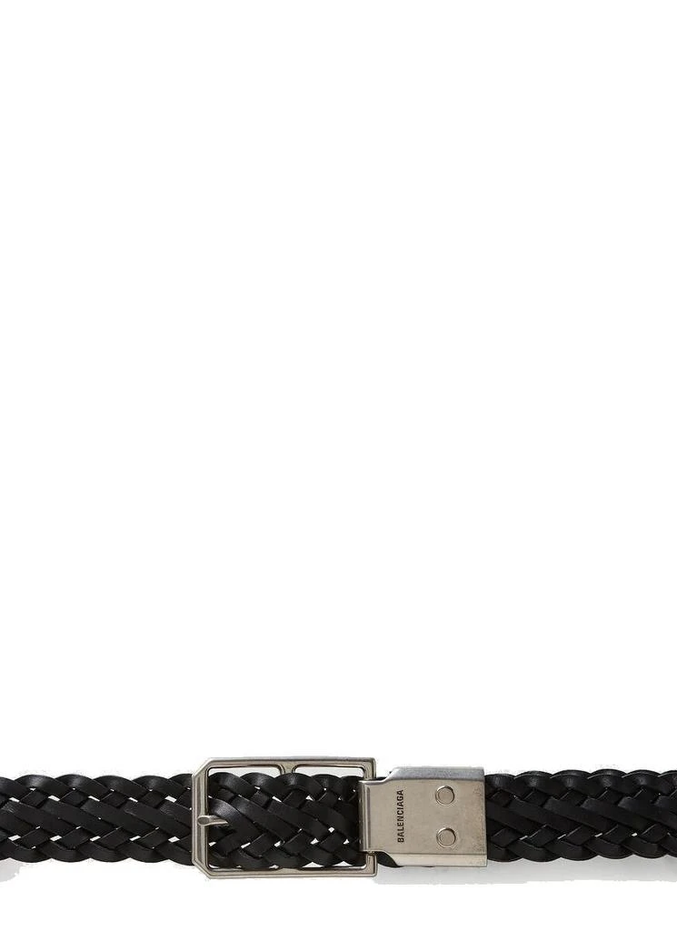 商品Balenciaga|Balenciaga Woven Buckle Belt,价格¥2969,第1张图片