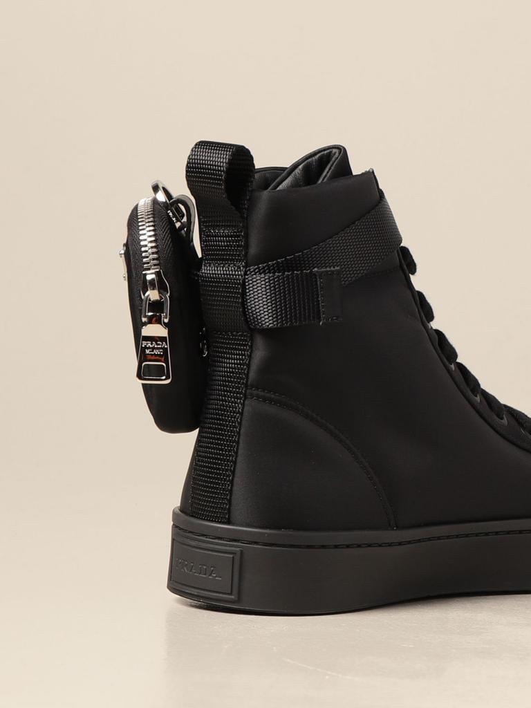 Prada sneakers in re-nylon gabardine with mini container商品第3张图片规格展示
