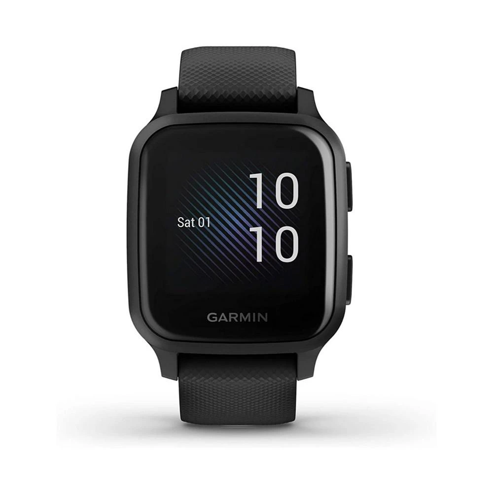 商品Garmin|Unisex Venu Sq Music Black Silicone Band Smart Watch 40mm,价格¥1861,第2张图片详细描述