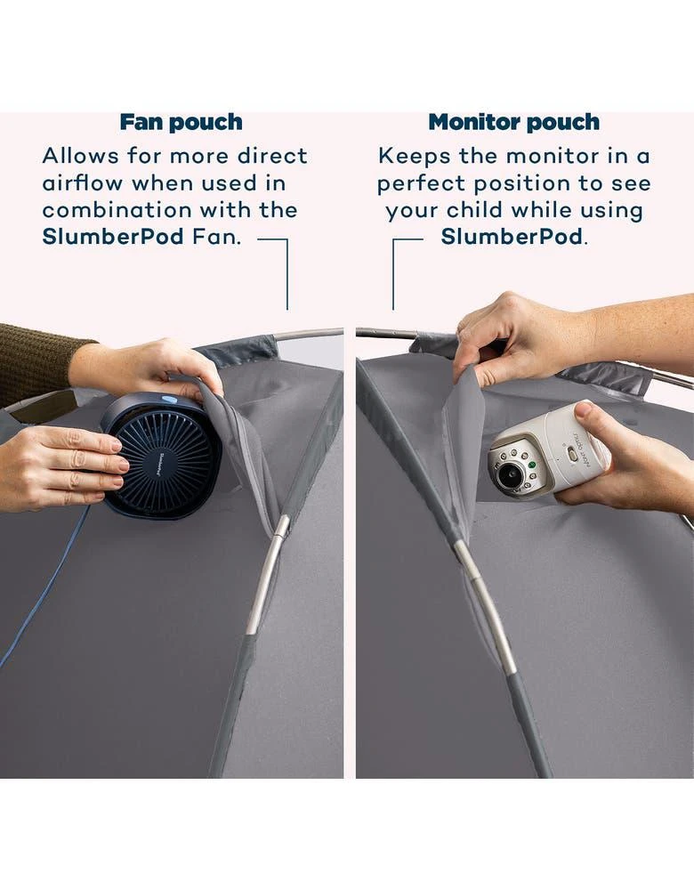 商品SlumberPod|Blackout Sleep Tent & Portable Fan Set,价格¥1641,第2张图片详细描述