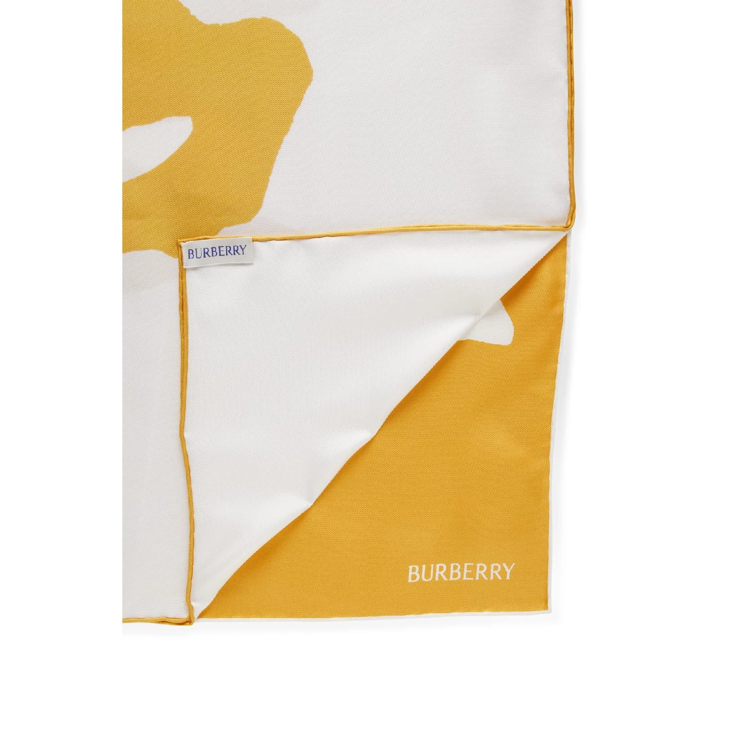 【特惠9.0折】包邮包税【预售7天发货】 BURBERRY 女士 丝巾 Split Horse 真丝方巾  BURC4988YEL 商品