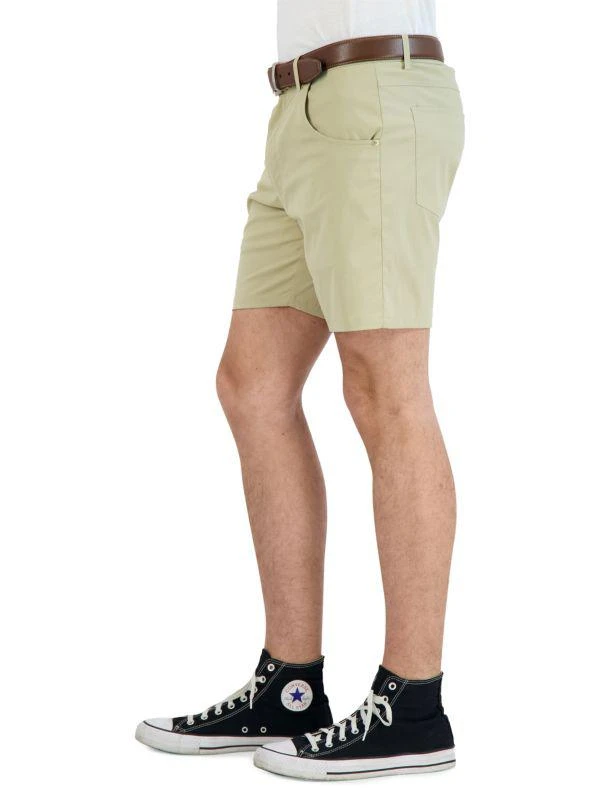 商品Levinas|Performance Tech Stretch Denim Shorts,价格¥317,第2张图片详细描述