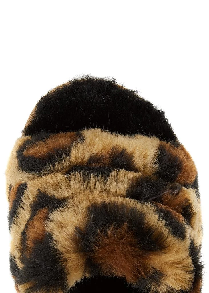 商品UGG|KIDS Fluff Yeah leopard-print shearling sliders (IT21-IT29),价格¥573,第4张图片详细描述