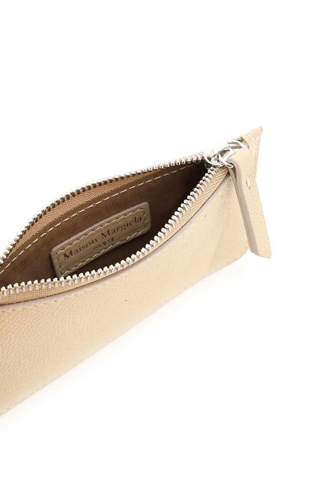 商品MAISON MARGIELA|LEATHER ZIPPED CARDHOLDER,价格¥794,第2张图片详细描述