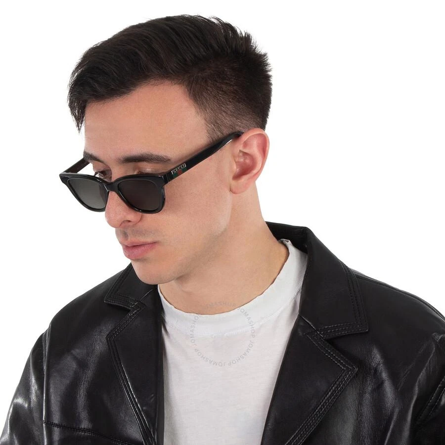 商品Gucci|Grey Square Men's Sunglasses GG1116S 001 51,价格¥897,第2张图片详细描述