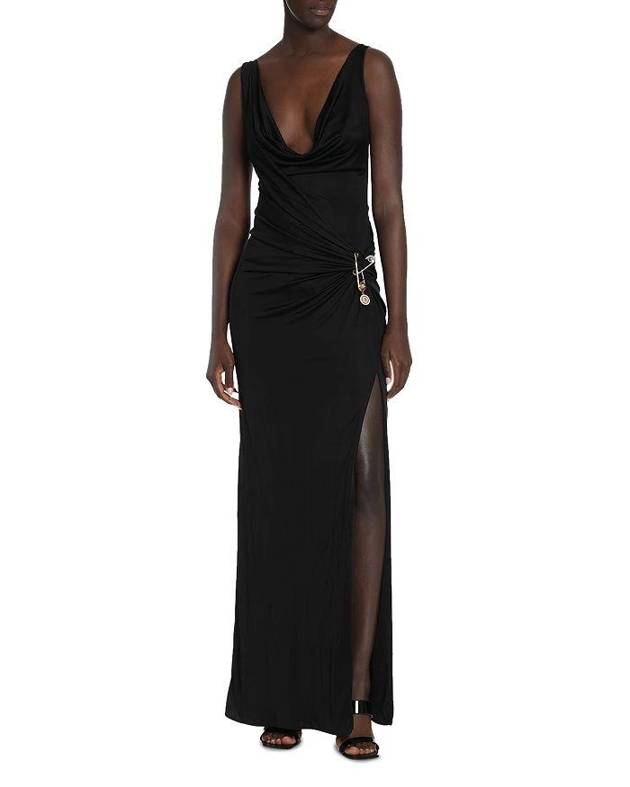 商品Versace|Liquid Jersey Gown,价格¥29495,第1张图片详细描述