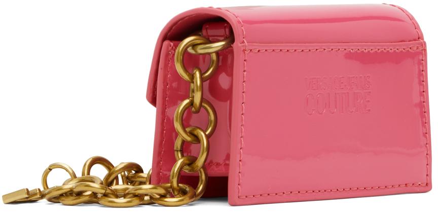 Pink Patent Small Charms Bag商品第3张图片规格展示