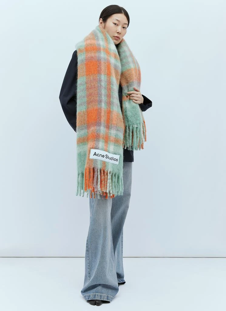 商品Acne Studios|Large Check Scarf,价格¥2221,第3张图片详细描述