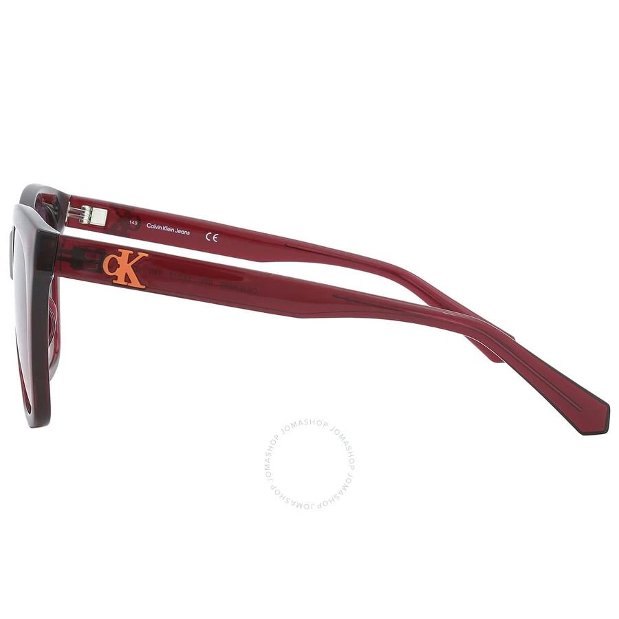 商品Calvin Klein|Red Gradient Square Ladies Sunglasses CKJ22608S 679 54,价格¥187,第3张图片详细描述