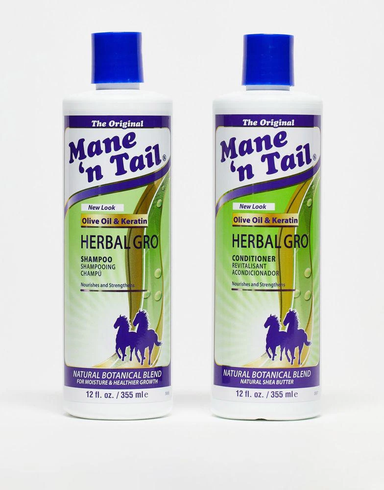 商品Mane 'n Tail|Mane 'n Tail Herbal Gro Shampoo And Conditioner Twin Pack,价格¥121,第1张图片