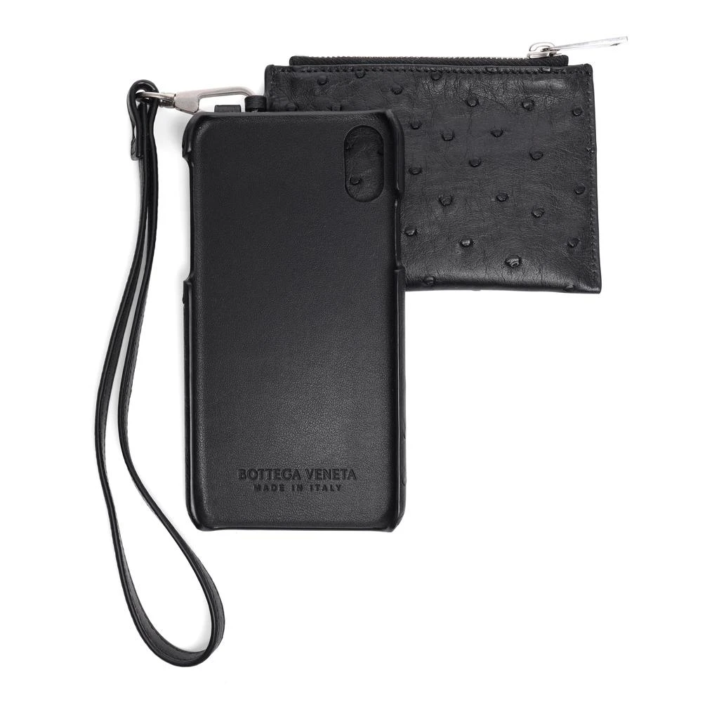 商品Bottega Veneta|Bottega Veneta Leather iPhone Case and Wallet Wristlet,价格¥5901,第1张图片