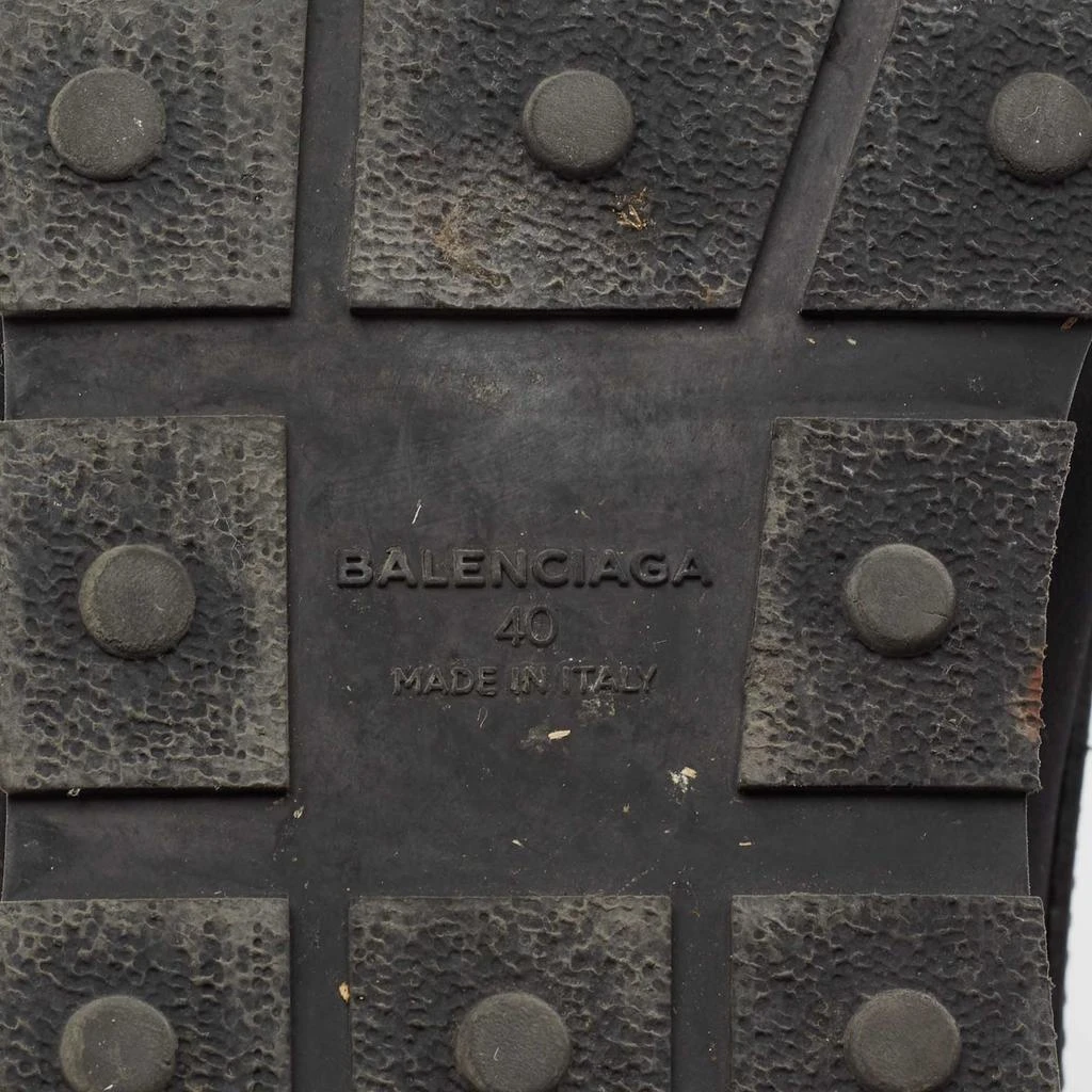Balenciaga Black Leather And Mesh Runner Sneakers Size 40 商品