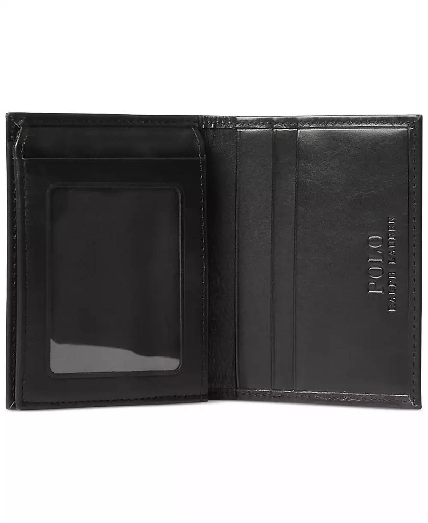 商品Ralph Lauren|Men's Burnished Leather Billfold,价格¥748,第4张图片详细描述