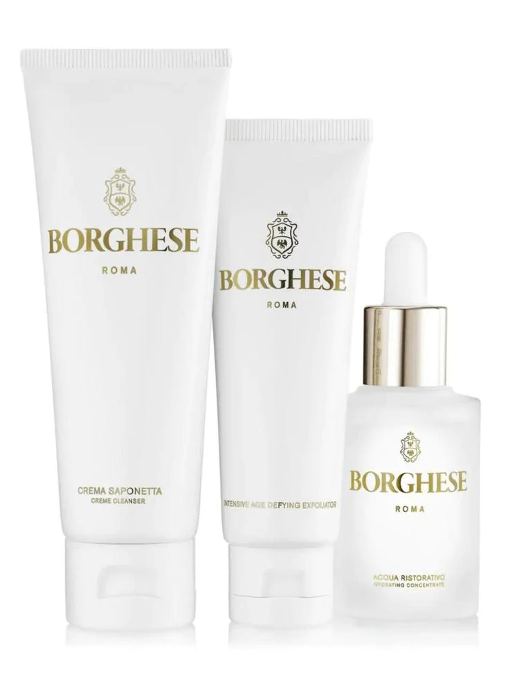 商品Borghese|Treatment Trio Skincare Essentials Gift Set,价格¥520,第1张图片
